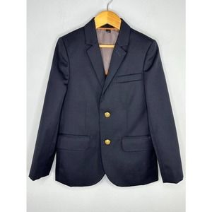 Classic J.Crew Crewcuts Boys Navy Blue Blazer Size 8